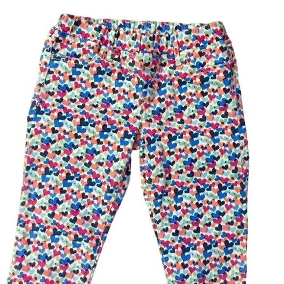 GapKids Jeggings Girls 10 Regular Used Hearts - Picture 6 of 13